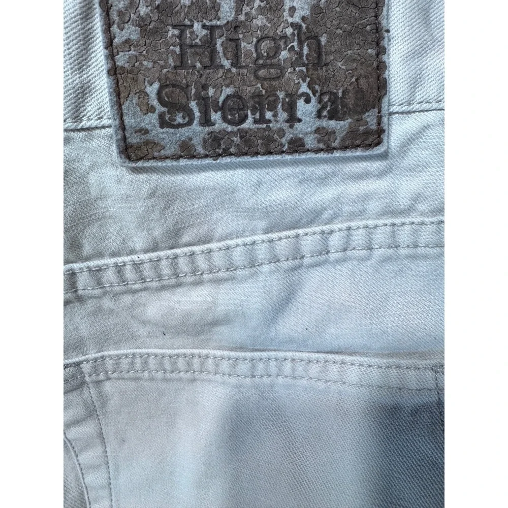 High‎ Sierra Shorts Cotton Twill Cargo Utility Khaki Tan Size 34 Workwear